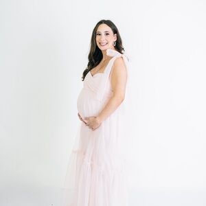 Maternity photo gown